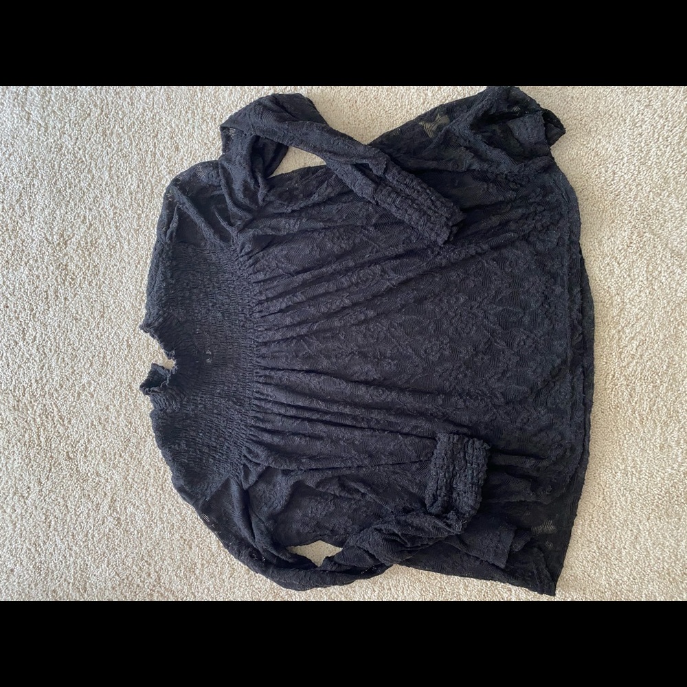 Anthropologie lace top